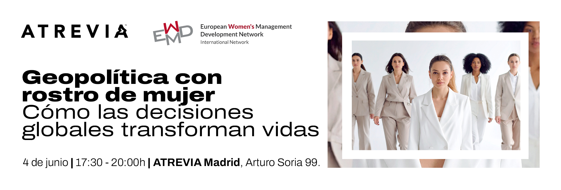 Geopolítica con rostro de mujer Geopolítica con rostro de mujer